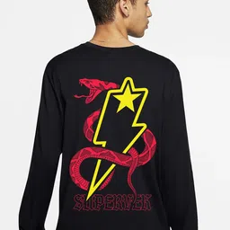 SUPERVEK Unisex Typography Printed T-shirt-image-23