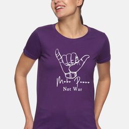 Trends Tower Typography Printed Round Neck Bio Wash Pure Cotton T-shirt-image-61