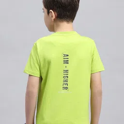 Monte Carlo Boys Typography Printed Round Neck Cotton T-shirt-image-88