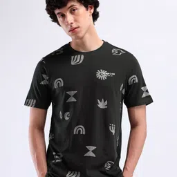 Flying Machine Men Printed T-shirt-image-30