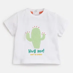 Chicco Infant Boys Graphic Printed Cotton T-Shirt-image-87