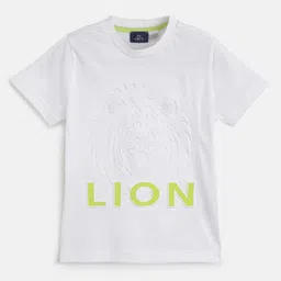 Chicco Boys Self Design Animal Cotton T-Shirt-picture-26