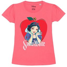 Wear Your Mind Girls Snow White Printed Pure Cotton T-shirt-image-92