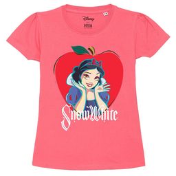 Wear Your Mind Girls Snow White Printed Pure Cotton T-shirt-image-90