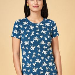 Honey by Pantaloons Floral Printed Cotton T-shirt-image-86