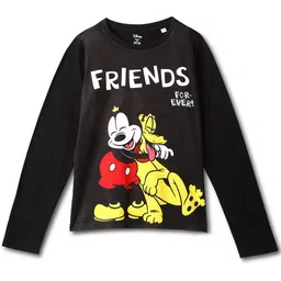 Wear Your Mind Boys Mickey Mouse Printed T-shirt-image-73