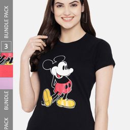 Fabflee Pack Of 3 Printed Cotton T-shirt-picture-27