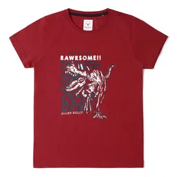 Allen Solly Junior Boys Typography Printed T-Shirt-picture-39