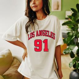 TRENDY RABBIT Women Varsity Printed T-shirt-image-99