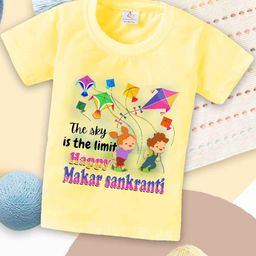 Babywish Kids Typography Printed Cotton T-shirt-image-23