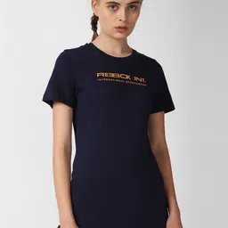Reebok W Prime Graphic Printed Pure Cotton T-Shirt-picture-13