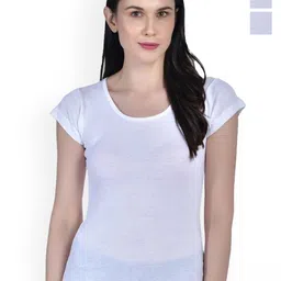 Aimly Set Of 3 Solid Cotton Top-3
