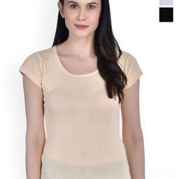 Aimly Set Of 3 Solid Cotton Top-8