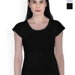 Aimly Set Of 3 Solid Cotton Top-4