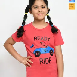 BAESD Girls Pack Of 2 Printed Cotton T-shirt-picture-9