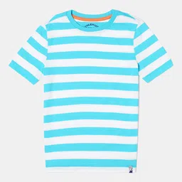 Jockey Boys Super Combed Cotton Striped T-shirt - AB09-picture-17