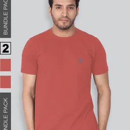 LUX NITRO Pack Of 2 Round Neck Lounge Tshirt-image-50