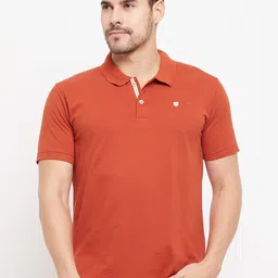 Cantabil Polo Collar Cotton T-shirt-image-41