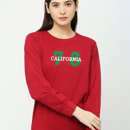 STATUS MANTRA Varsity Printed Cotton Knitted T-shirt-image-14