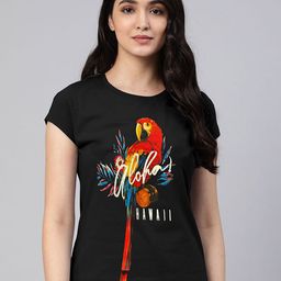LYRA Women Printed Extended Sleeves T-shirt-image-74