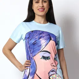 Prettify Women Printed T-shirt-image-31