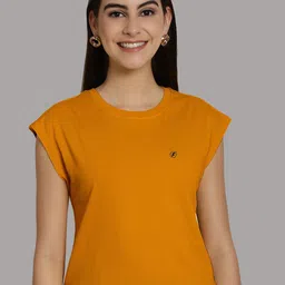 Friskers Extended Sleeves Round Neck Pure Cotton T-shirt-image-86