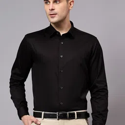 Cantabil Comfort Spread Collar Long Sleeves Casual Shirt-image-72