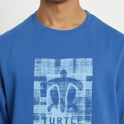 Turtle Men Graphic Printed Pullover Sweatshirt image 2