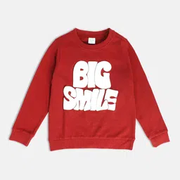 MINI KLUB Boys Typography Printed Sweatshirt-image-90