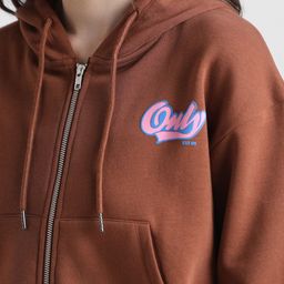 ONLY Onlswift Hooded Front-Open Sweatshirt image 4