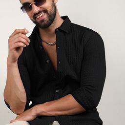 Campus Sutra Chain-Creased Shirt-image-21