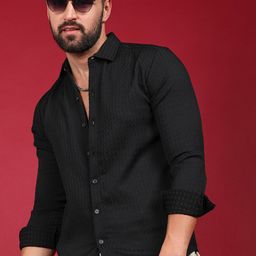 Campus Sutra Chain-Creased Shirt-image-94