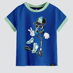 CODEZ Boys 3 Printed Pockets T-shirt image 5