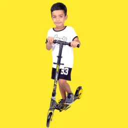 Foldable hoverboard scooter for kids with 3level adjustable height, big wheel HoverBoard Scooter-image-25