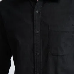 HIGHLANDER Men Slim Fit Opaque Cotton Casual Shirt image 3