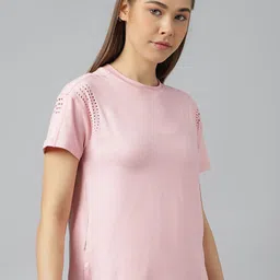 Fitkin Anti Odour Extended Sleeves Cut-Outs Relaxed Fit Sports T-shirt-picture-10