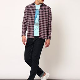 Lee Slim Fit Buffalo Checked Casual Shirt-image-12