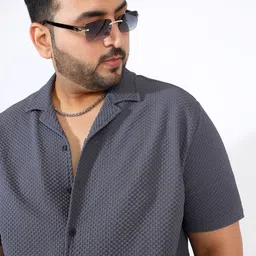 Instafab Plus Men Comfort Opaque Casual Shirt-image-90