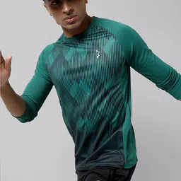 Campus Sutra Graphic Printed Long Sleeve Activewear T-shirt-image-42