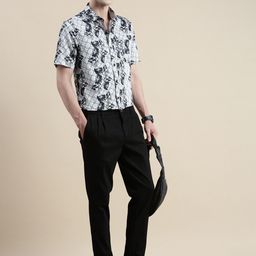 INVICTUS Comfort Slim Fit Printed Cotton Casual Shirt-image-67