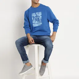 Turtle Men Graphic Printed Pullover Sweatshirt image 3