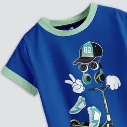 CODEZ Boys 3 Printed Pockets T-shirt image 2