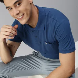 ONN Men Blue Polo T-shirt-image-89