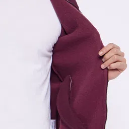 Duke Mock Collar Cotton Front Open Sweatshirt image 2