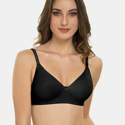 Tweens Cotton Bra Full Coverage Seamless Cups Lightly Padded-TLW-313-BLK-picture-28