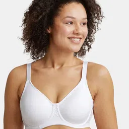 Jockey Wired Padded Elastane Full Coverage Plus Size Bra with Broad Wings-1855-21