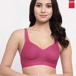College Girl Pack Of 2 Lightly Padded Everyday Bra With All Day Comfort-picture-52