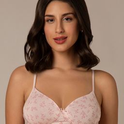 Amante Floral Printed Full Coverage Lightly Padded T-shirt Bra- All Day Comfort-picture-45