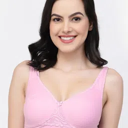 College Girl Non-Padded Seamless All Day Comfort Full Coverage Cotton T-Shirt Bra-29