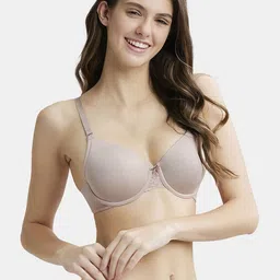 Jockey Under Wired Padded Soft Touch Full Coverage Multiway Styling Tshirt Bra-1817 image 2